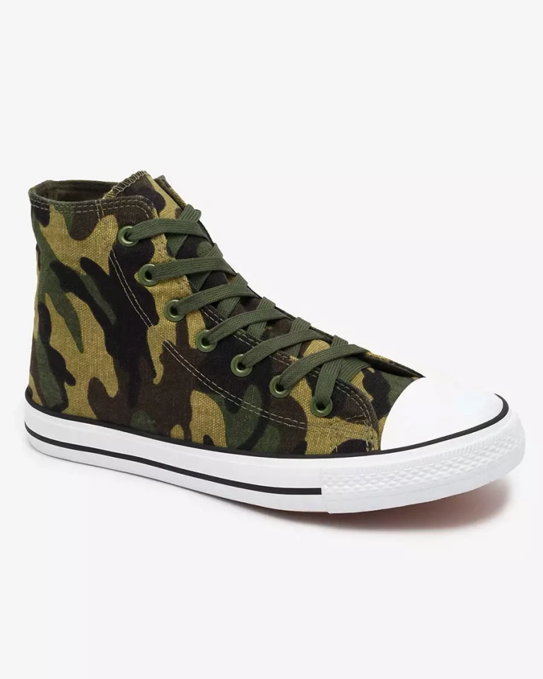 Baskets vertes pour homme à motif moro Adoisso - Footwear