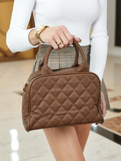 Petit sac à main pour femme en cuir écologique Laretta