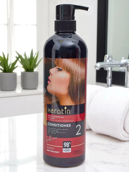 Après-shampoing à la kératine