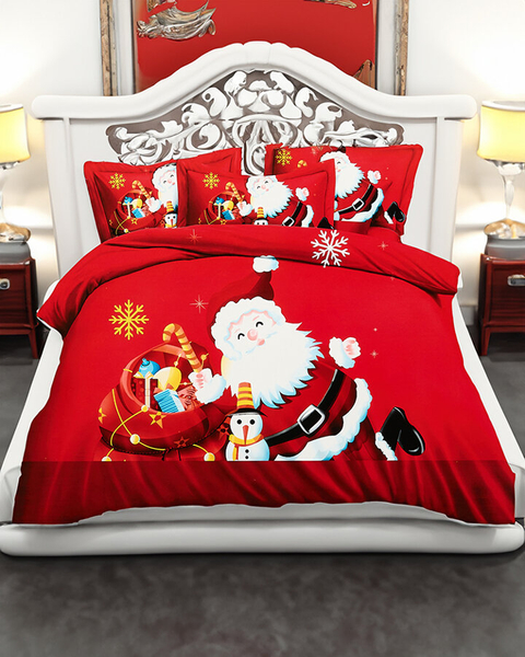 Royalfashion Literie à motifs 200x220 set de 3-PARTIES