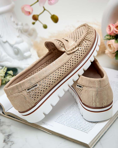 Royalfashion Mocassins ajourés pour femme Leteller