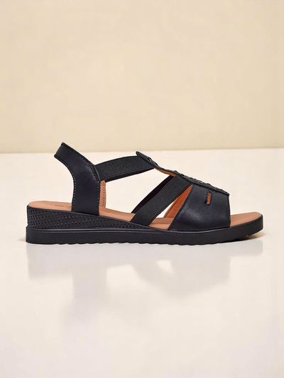 Sandales compensées basses pour femmes Royalfashion Sora