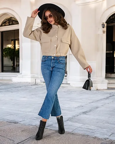 Royalfashion Veste bomber femme