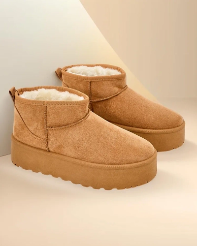 Royalfashion Bottes de neige courtes pour femmes a'la Havale