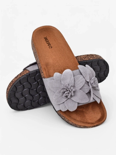 Sandales Royalfashion pour femmes avec fleurs Foules