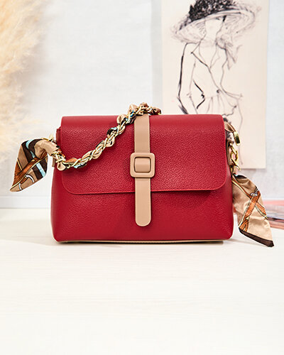 Royalfashion Sac à main en cuir écologique pour femme