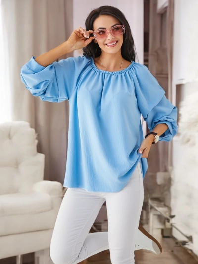 Blouse femme Royalfashion a'la espagnole avec volants