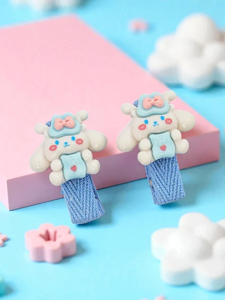 Jolis barrettes pour enfants avec un animal