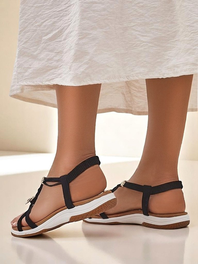 Royalfashion Sandales ornées pour femmes Fiacco