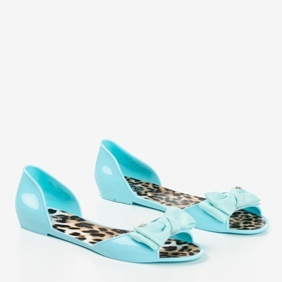 Blue Melissa avec Larne Bow - Chaussures