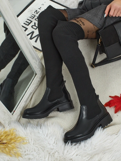 Royalfashion Bottes à enfiler pour femmes Zorumi