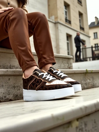 Chaussures de sport pour femmes Royalfashion avec imprimé Ozofio