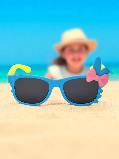 Royalfashion Lunettes de soleil enfant Bunny Shine avec décorations
