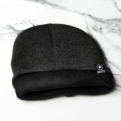 Bonnet isolant noir pour homme - Accessoires