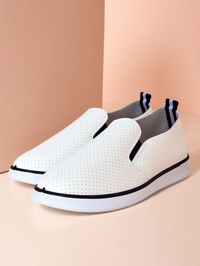 Royalfashion Chaussures de sport perforées pour femmes Musio