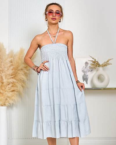 Royalfashion Robe midi pour femme