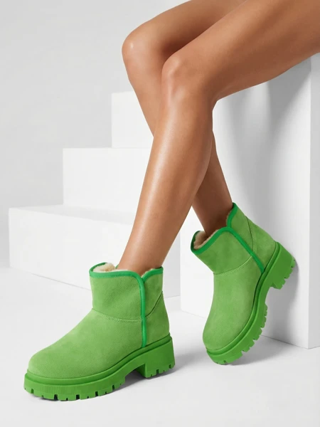 Royalfashion Bottines à la neige pour femmes Hozises