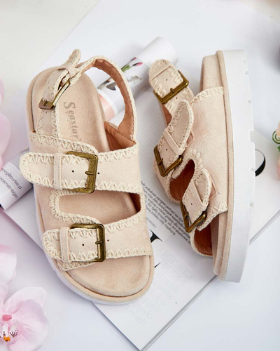 Royalfashion Sandales en daim Lunnay eko pour femme