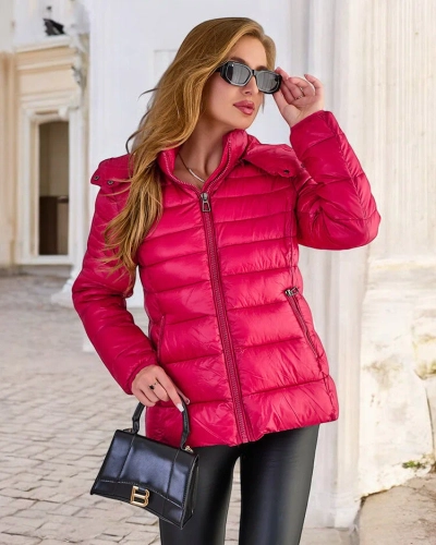 Royalfashion veste d'hiver matelassée pour femme