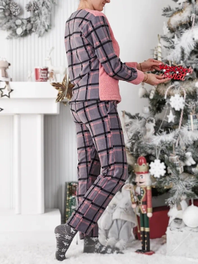 Pyjamas à carreaux Royalfashion Femme