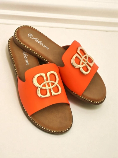 Royalfashion Mules femme à semelle plate Heraklia