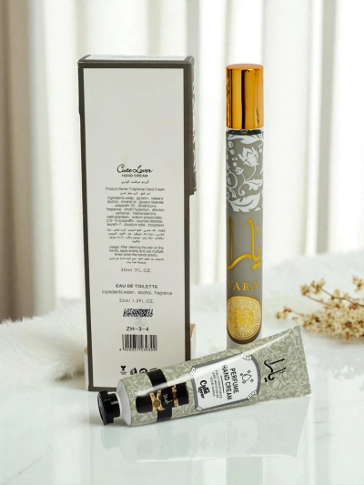 Helena Yara Eleganza Ensemble Parfumé crème pour les mains et eau de toilette 30ml