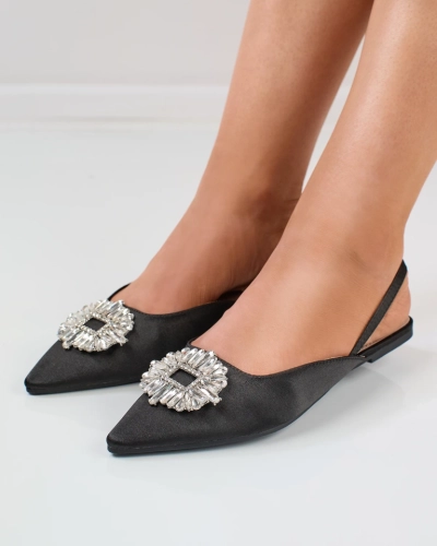 Ballerines Etalli noires. Chaussures