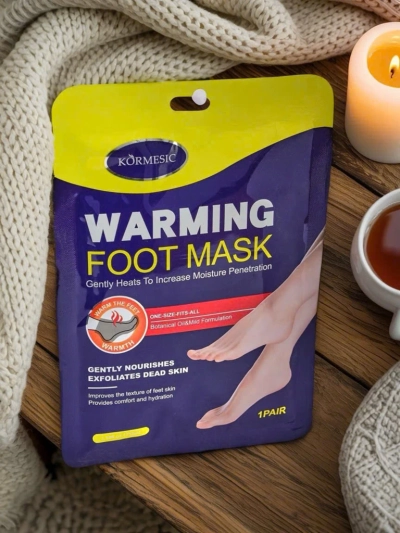 Aurelia Warming Foot Mask Kormesic à la Centella et Camélia – masque régénérant