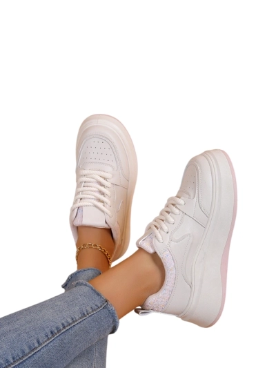 Royalfashion Sports baskets compensées pour femme Lincidi