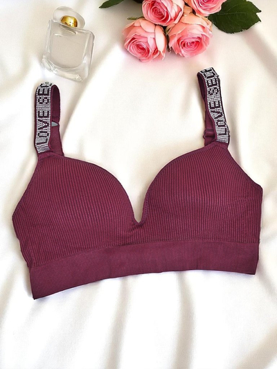 Royalfashion Brassière de sport rembourrée Active Chic pour femmes