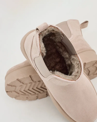 Royalfashion Bottes courtes Nomas a'la bottes de neige pour femmes