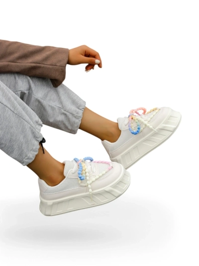 Royalfashion Sneakers à plateforme pour femmes Venusoe
