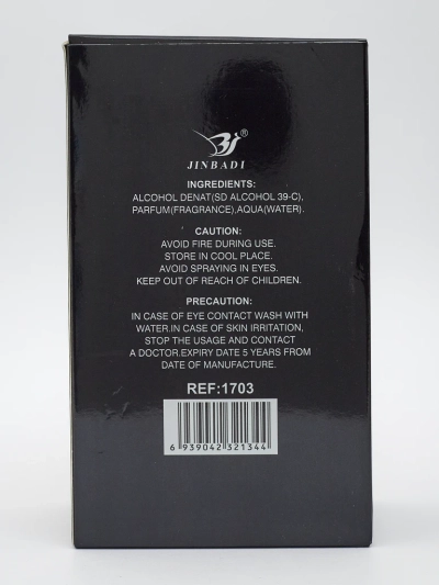 Eau de parfum inspirée pour hommes Dark Robot
