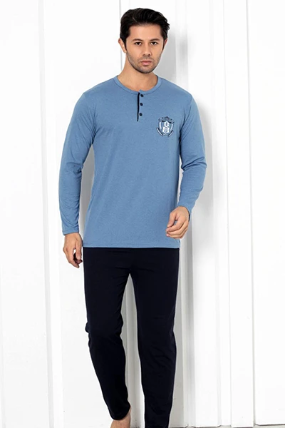 Royalfashion Pyjama en Coton pour Hommes