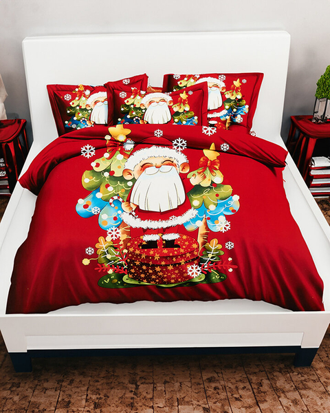 Royalfashion Literie à motifs 200x220 set de 3-PARTIES