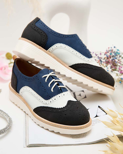Royalfashion Demi-pieds Novlas à lacets pour femme