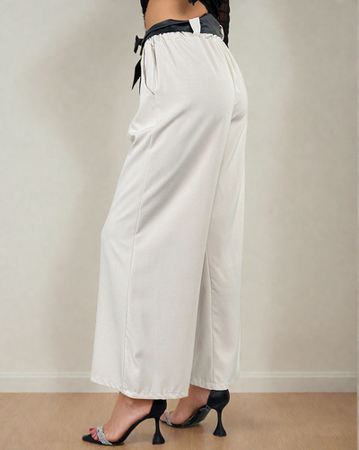 Royalfashion Pantalon large pour femme