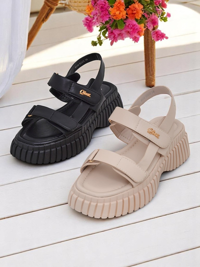 Sandales pour femmes Royalfashion avec semelle épaisse Hortez