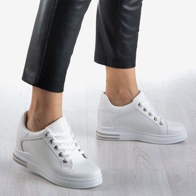 Chaussures de sport pour femmes Foster blanches - Chaussures 1