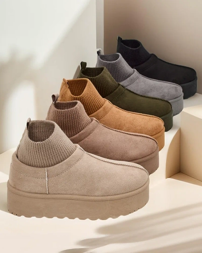 Bottes de neige courtes femme Royalfashion Vevello