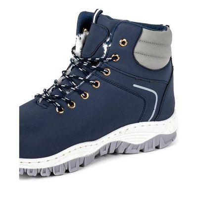 OUTLET Bottines sport bleu marine avec semelle intérieure grise avec isolation Arctica - Footwear