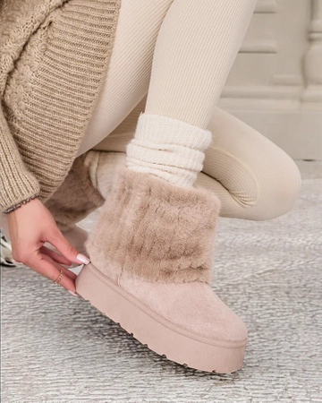 Royalfashion boots a'la bottes de neige pour femmes Renutis