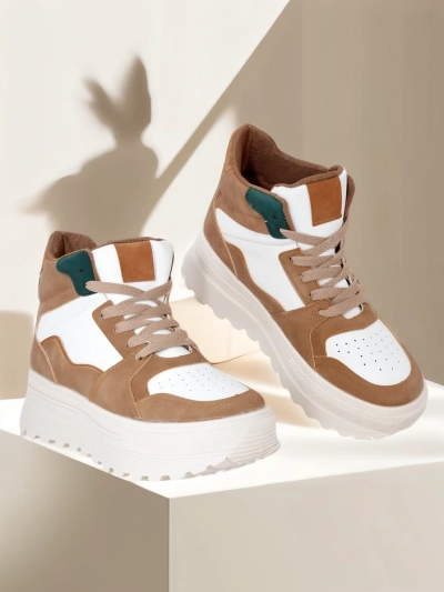 Royalfashion Baskets de sport féminines hautes Geeky