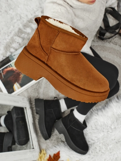 Bottes courtes style bottes de neige pour femmes Liorah