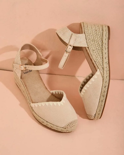 Royalfashion Espadrilles sur talon Moniz Booty