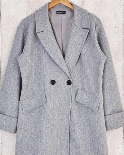 Royalfashion Manteau long pour femme