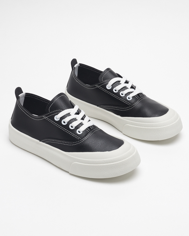 OUTLET Baskets noires pour femmes Lorino - Footwear