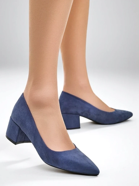 Royalfashion Escarpins à petit talon pour femmes Bosanna