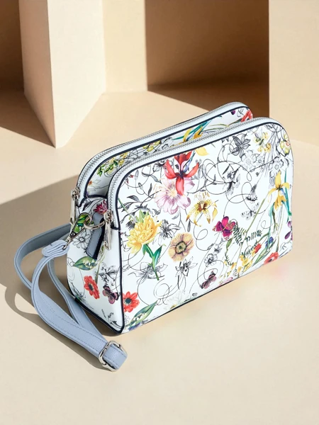 Royalfashion Petit sac à main pour femmes en cuir écologique Florentia