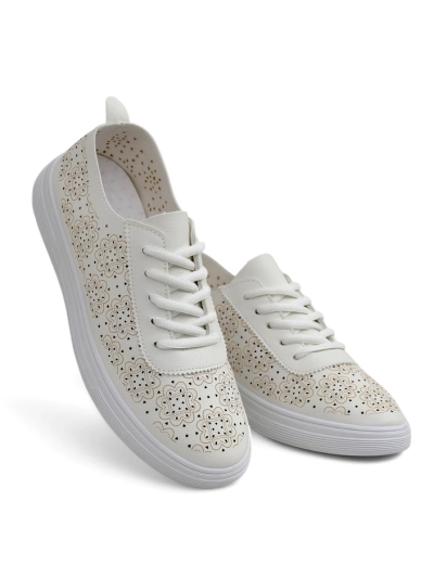 Chaussures sportives à lacets pour femmes Royalfashion avec imprimé Fennie